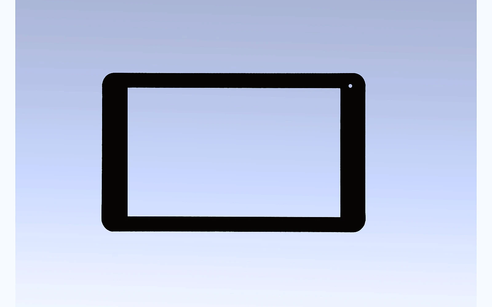 Logo-free black coated microwave door glass with controlled viewing window